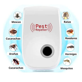 Repelente Ultrasónico Insectos y Roedores - PestReject™