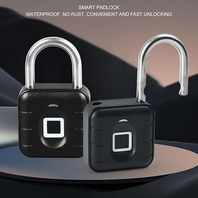 🔐Cerradura de Armario de Huellas Dactilares a Prueba de Agua🔥