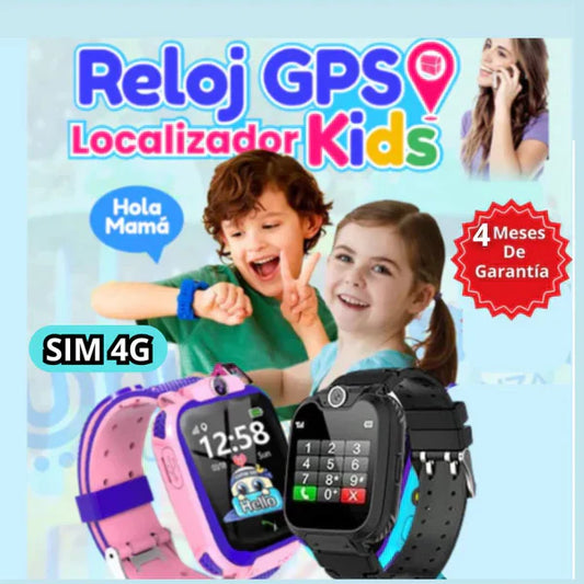 ⌚📞 RELOJ GPS ORIGINAL PARA NIÑOS|LOCALIZA, LLAMA Y CAPTURA MOMENTOS + SIM 4G GRATIS 📍📸