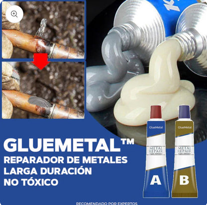 🛠️🔩OFERTA 1 + 1 caja GRATIS SOLOS HOY 👷🏻🚧Pegamento para reparación de metales🛠️🔩