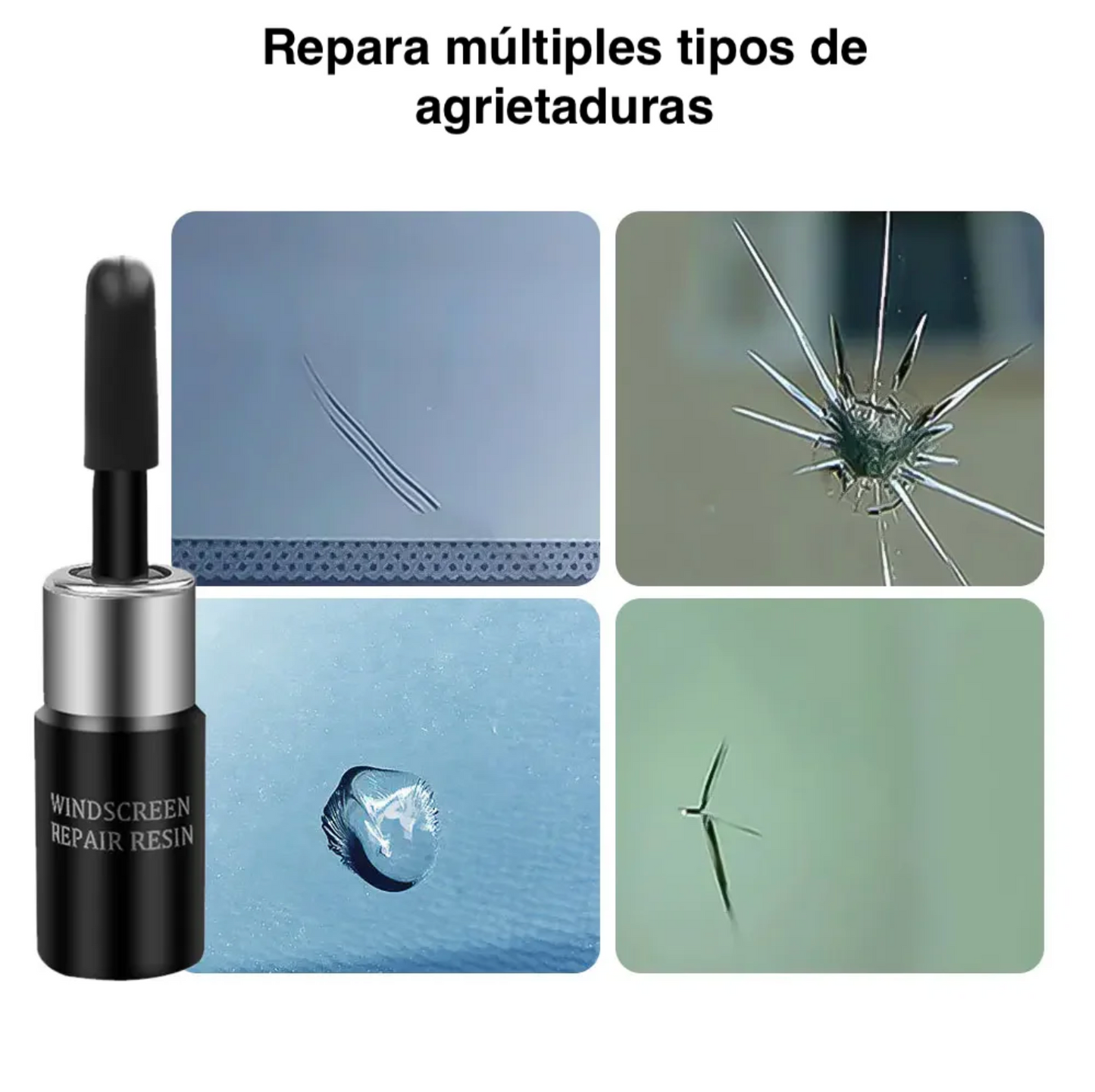 NUEVO LIQUIDO REPARADOR DE VIDRIO + ENVIO GRATIS