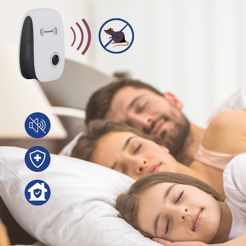 Repelente Ultrasónico Insectos y Roedores - PestReject™