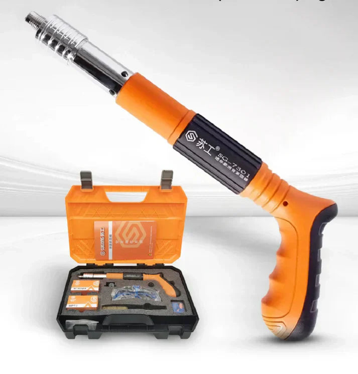 🔖 Pistola Fijadora Clavos Portátil