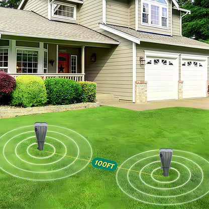 🌸Venta de Primavera 45% OFF🌸 Repelente de Topos de Tornillo Solar a Prueba de Agu