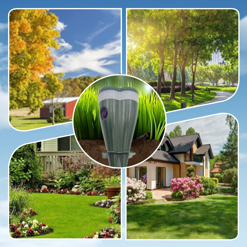 🌸Venta de Primavera 45% OFF🌸 Repelente de Topos de Tornillo Solar a Prueba de Agu