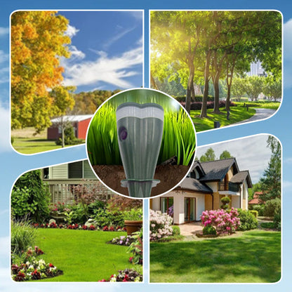 🌸Venta de Primavera 45% OFF🌸 Repelente de Topos de Tornillo Solar a Prueba de Agu